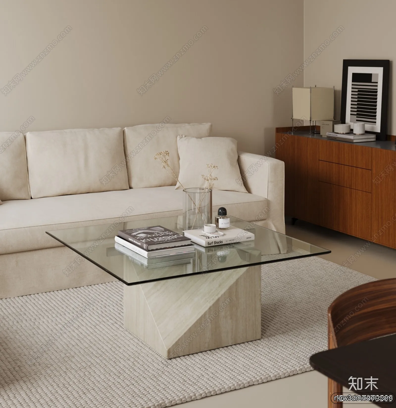 Coffee Table – 3D Models – 3D Furniture Models for Interior – 118