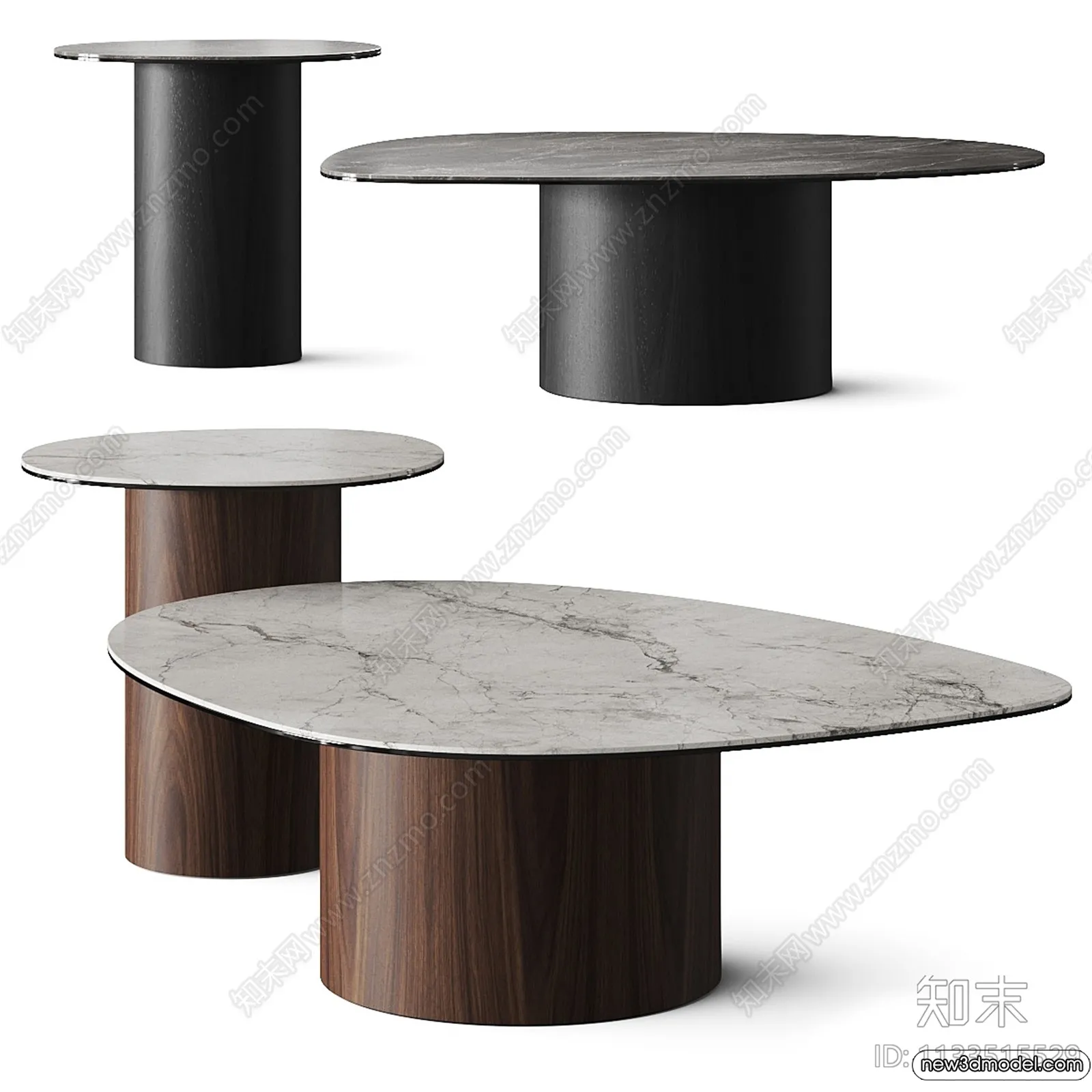 Coffee Table – 3D Models – 3D Furniture Models for Interior – 125