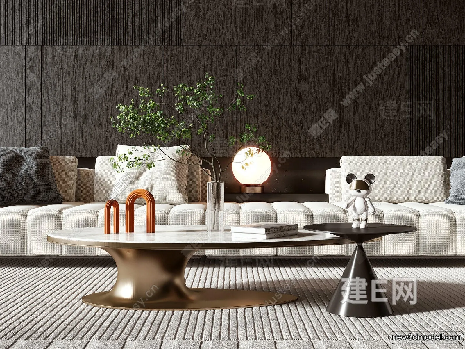 Coffee Table – 3D Models – 3D Furniture Models for Interior – 128