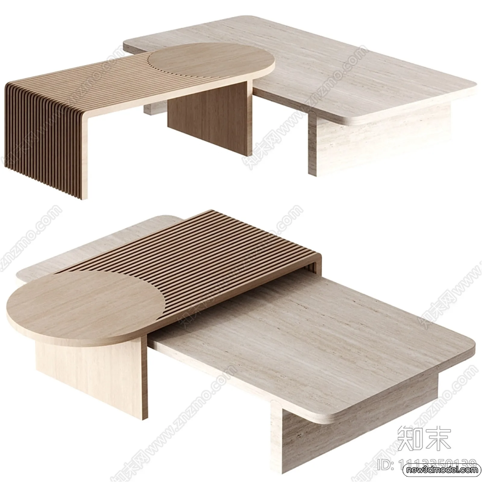 Coffee Table – 3D Models – 3D Furniture Models for Interior – 139