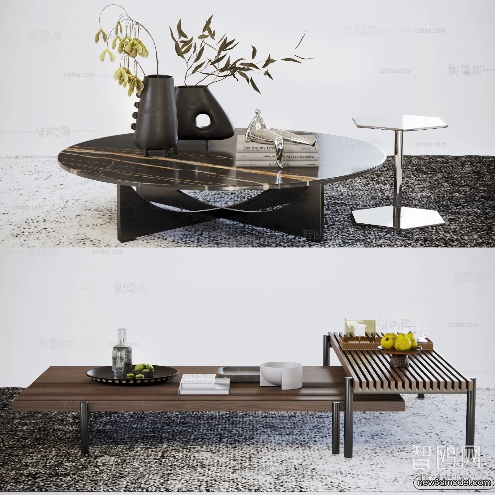 Coffee Table – 3D Models – 3D Furniture Models for Interior – 144