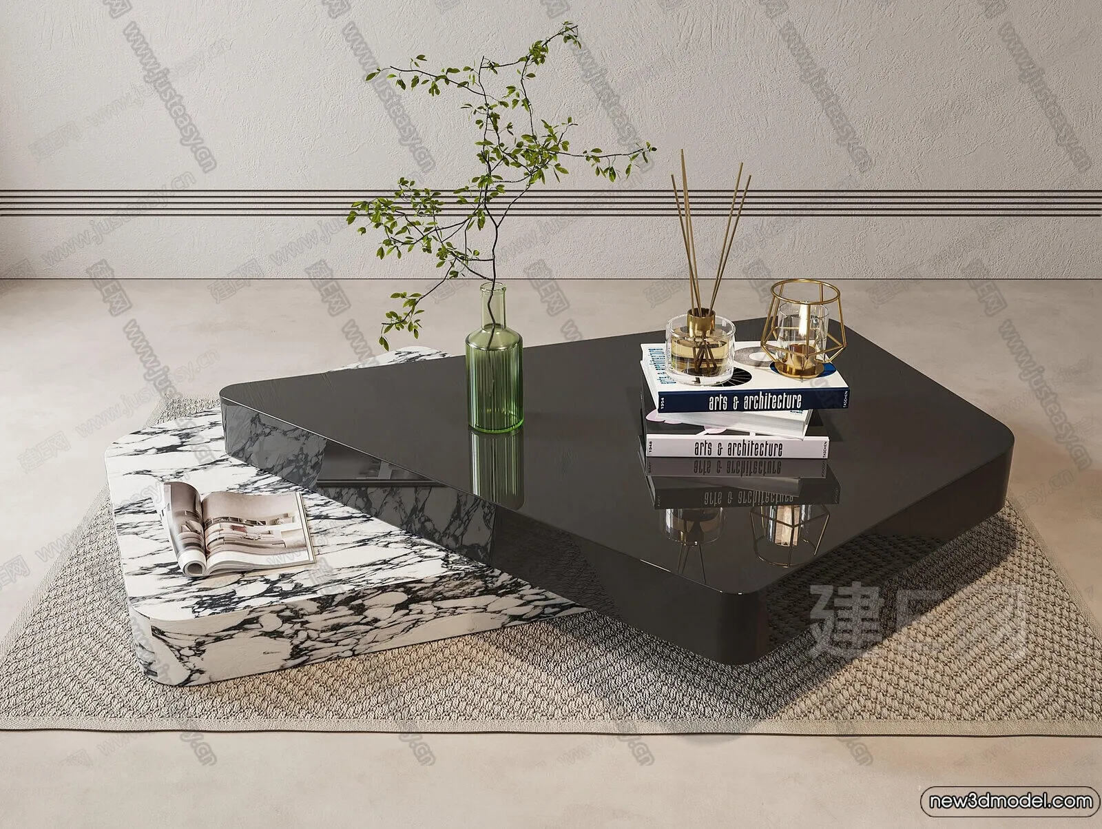 Coffee Table – 3D Models – 3D Furniture Models for Interior – 153