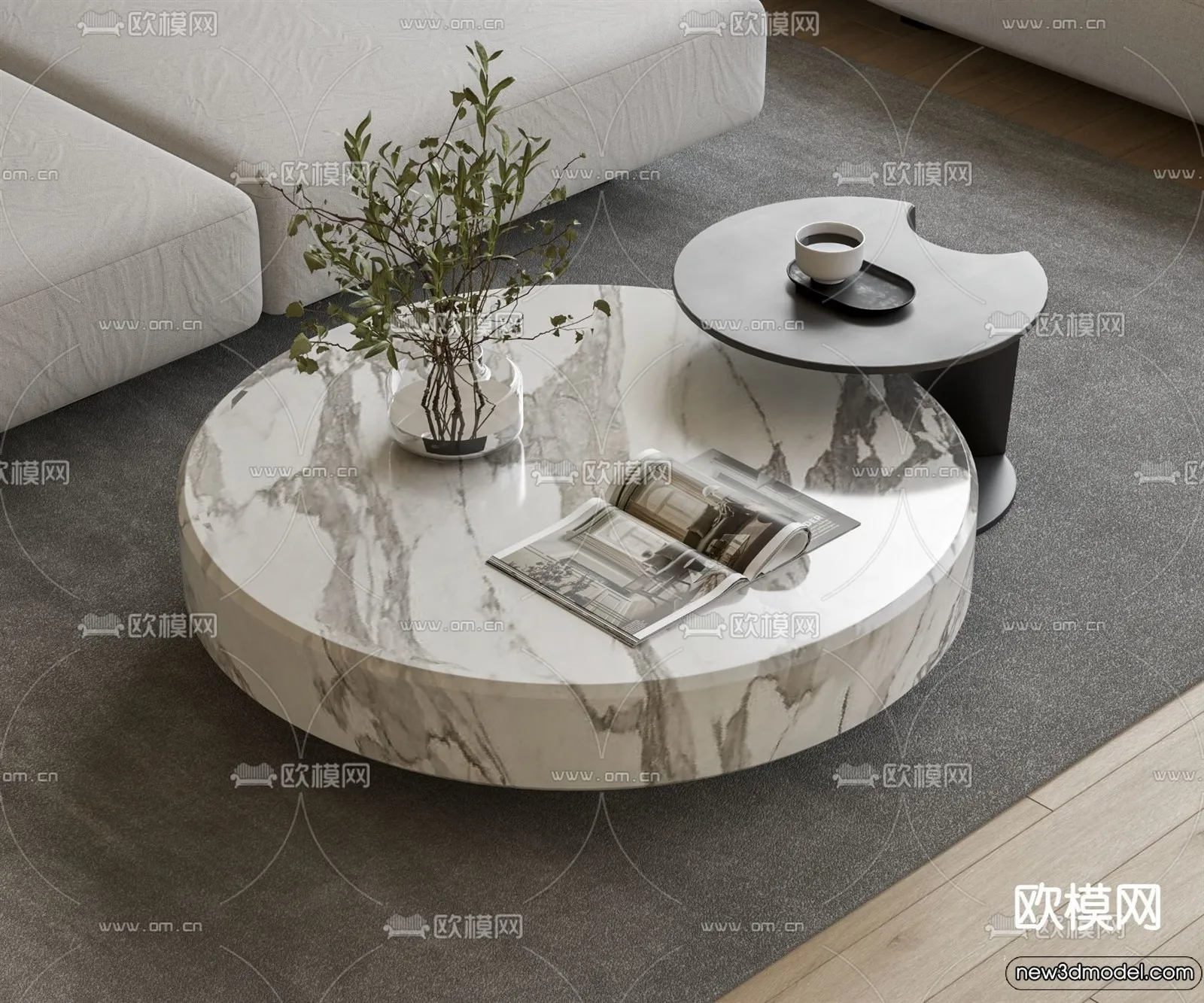 Coffee Table – 3D Models – 3D Furniture Models for Interior – 161