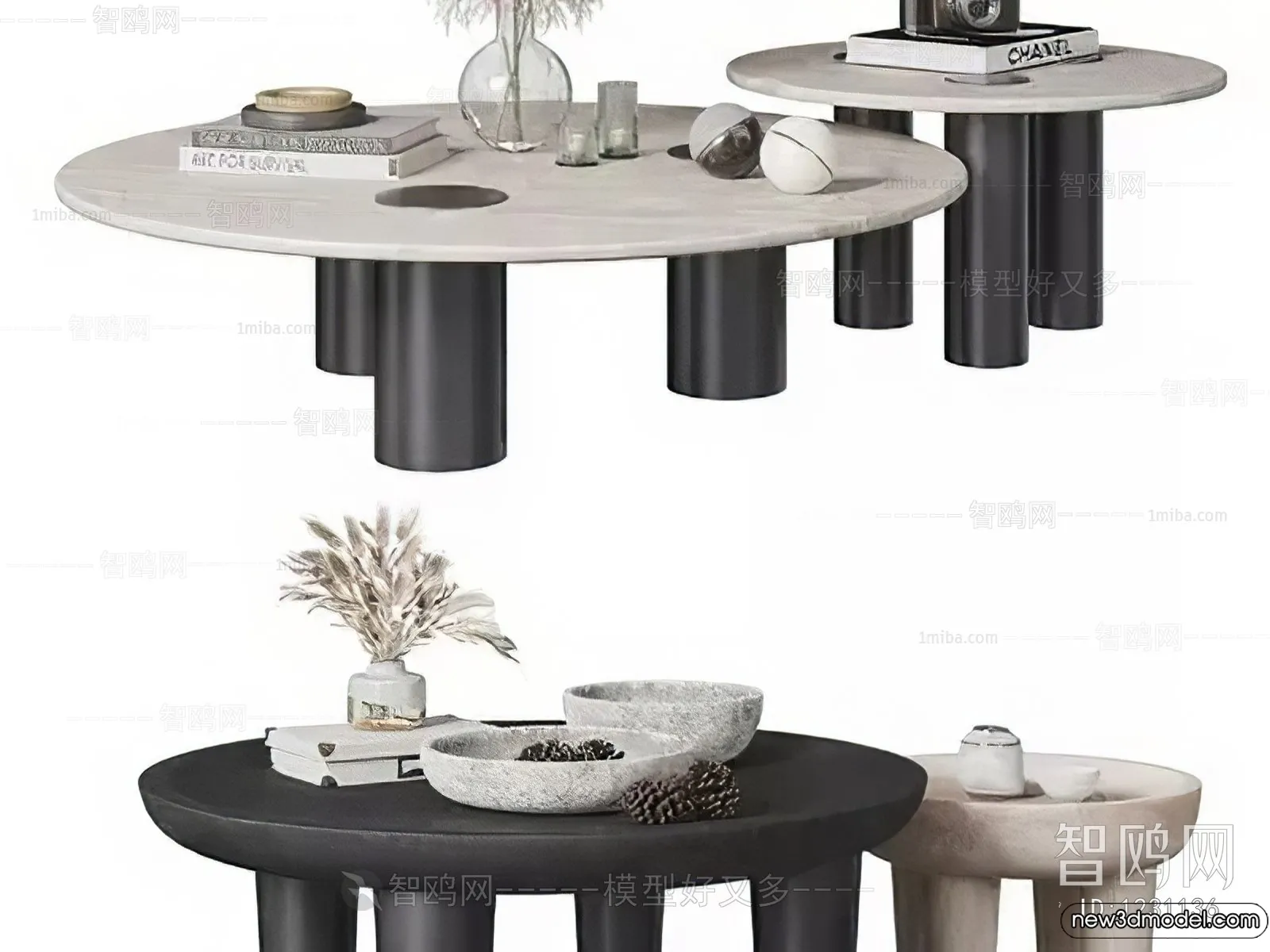 Coffee Table – 3D Models – 3D Furniture Models for Interior – 166