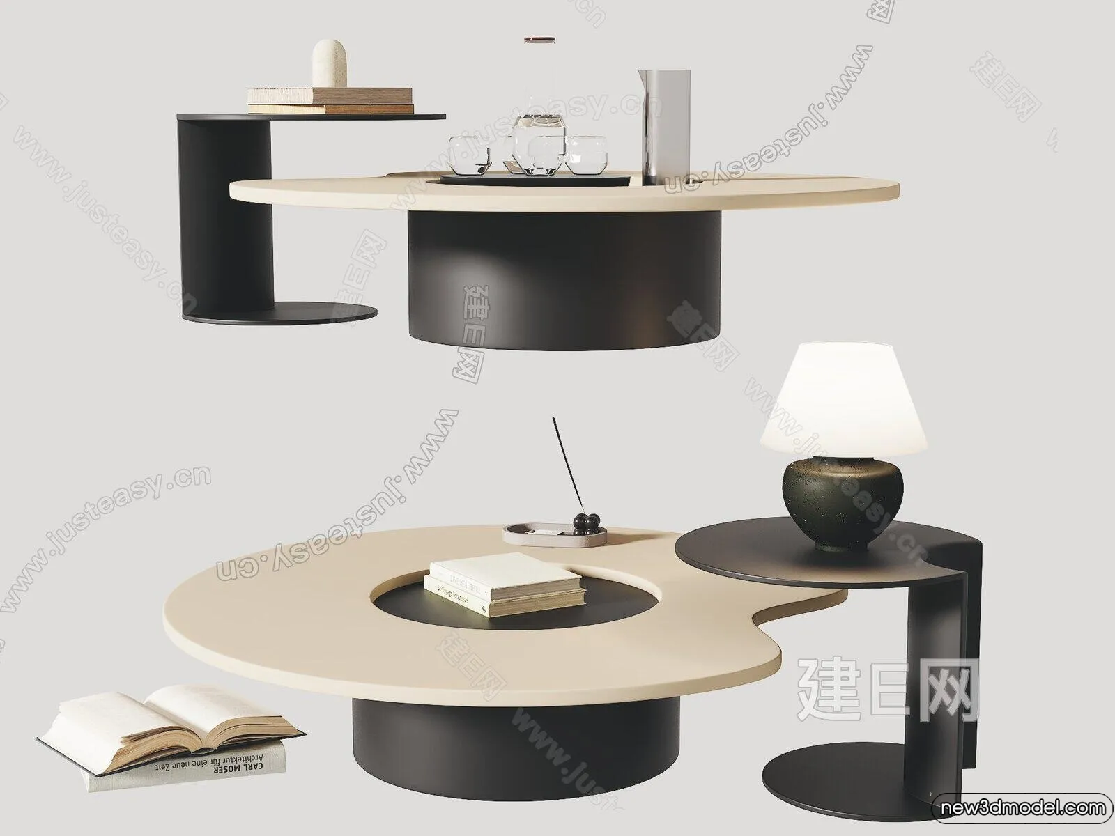 Coffee Table – 3D Models – 3D Furniture Models for Interior – 172