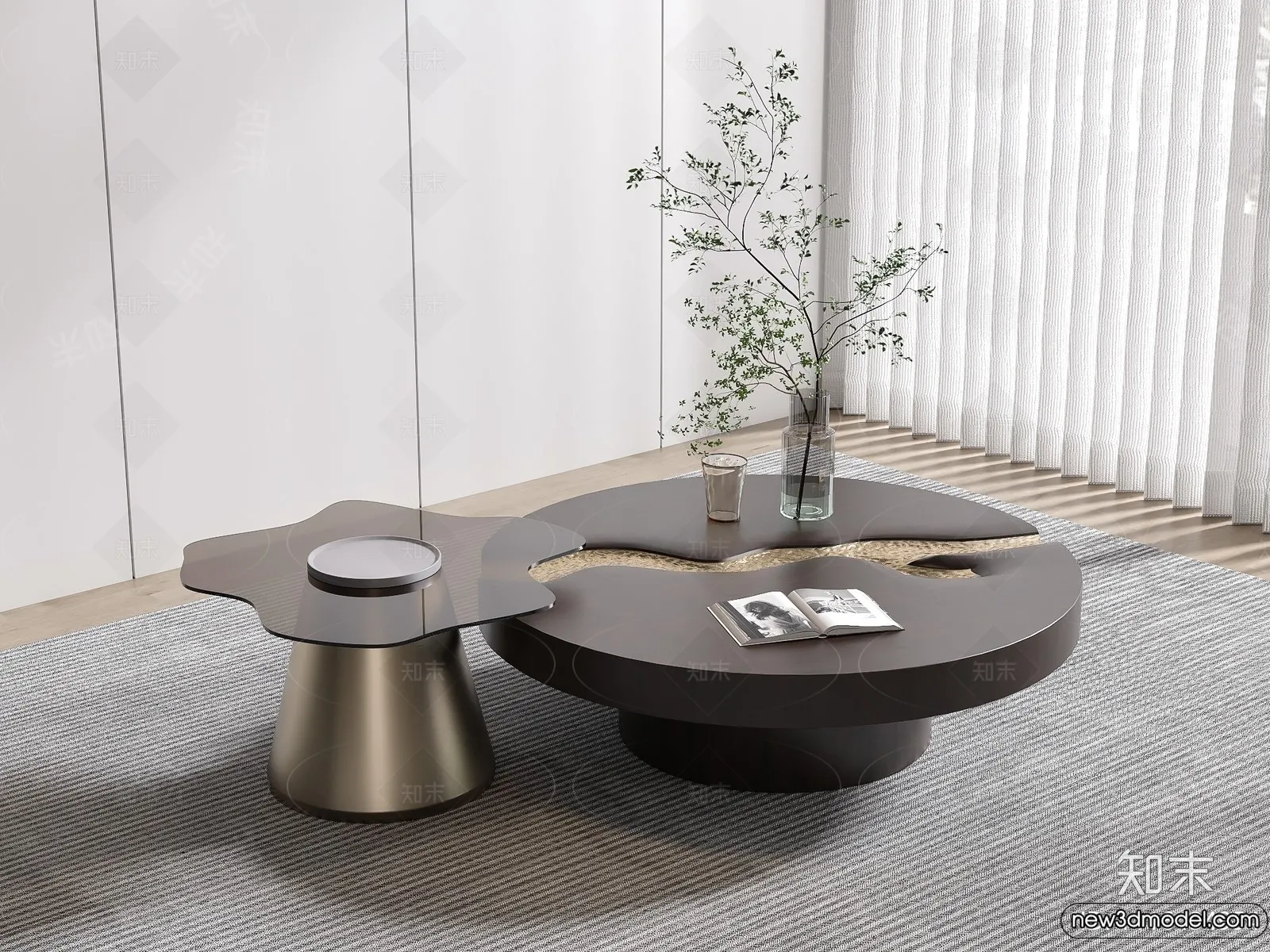 Coffee Table – 3D Models – 3D Furniture Models for Interior – 186