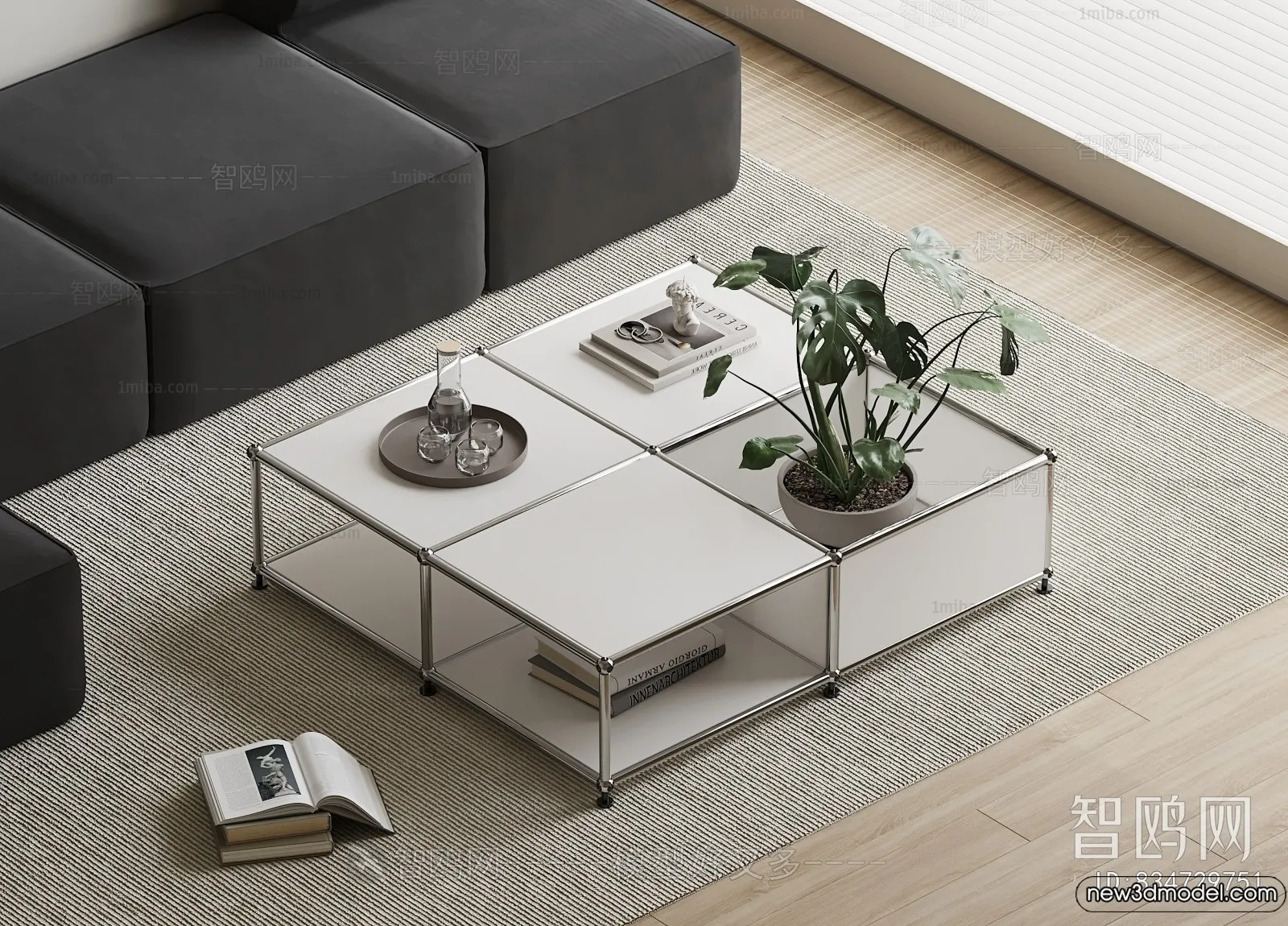 Coffee Table – 3D Models – 3D Furniture Models for Interior – 188