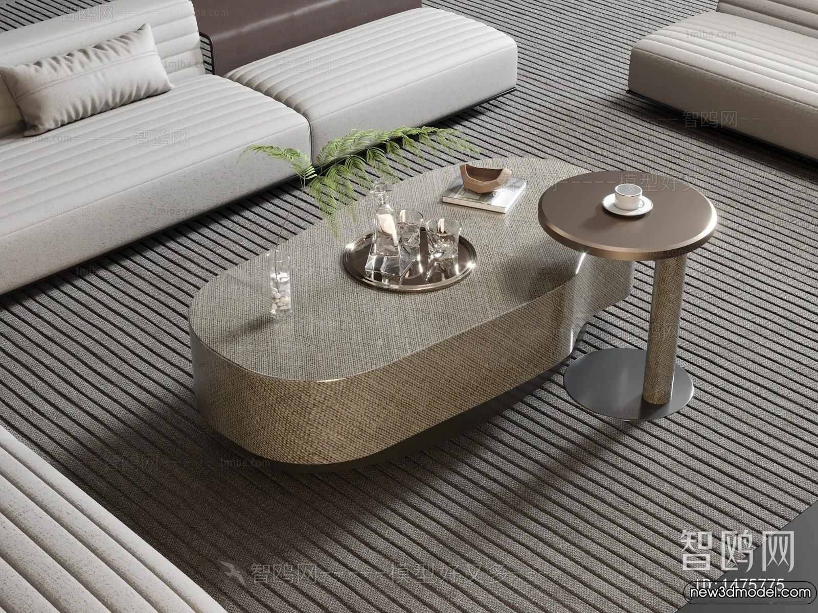 Coffee Table – 3D Models – 3D Furniture Models for Interior – 194