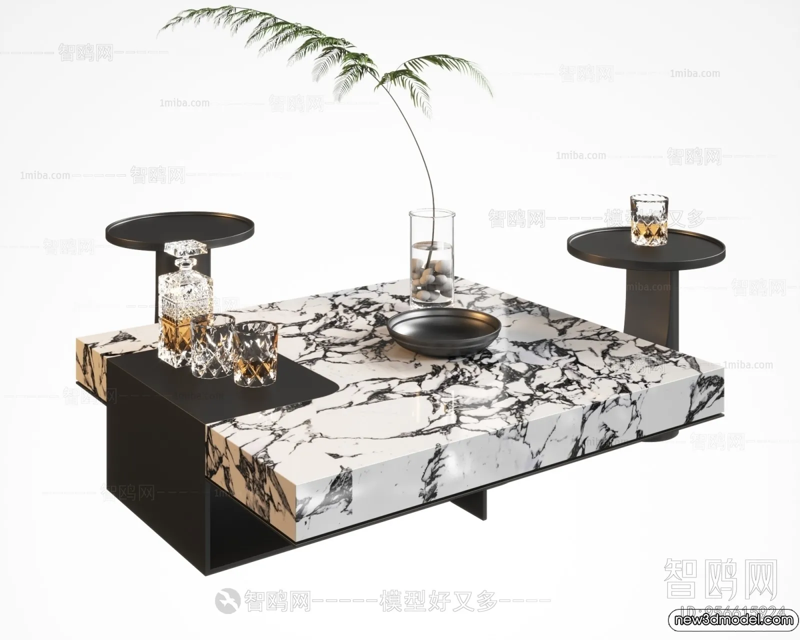 Coffee Table – 3D Models – 3D Furniture Models for Interior – 200