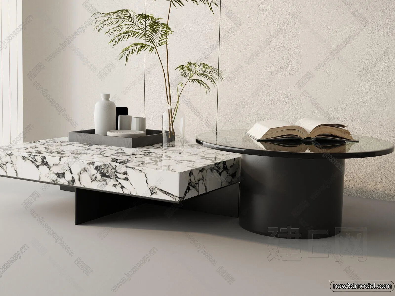 Coffee Table – 3D Models – 3D Furniture Models for Interior – 202