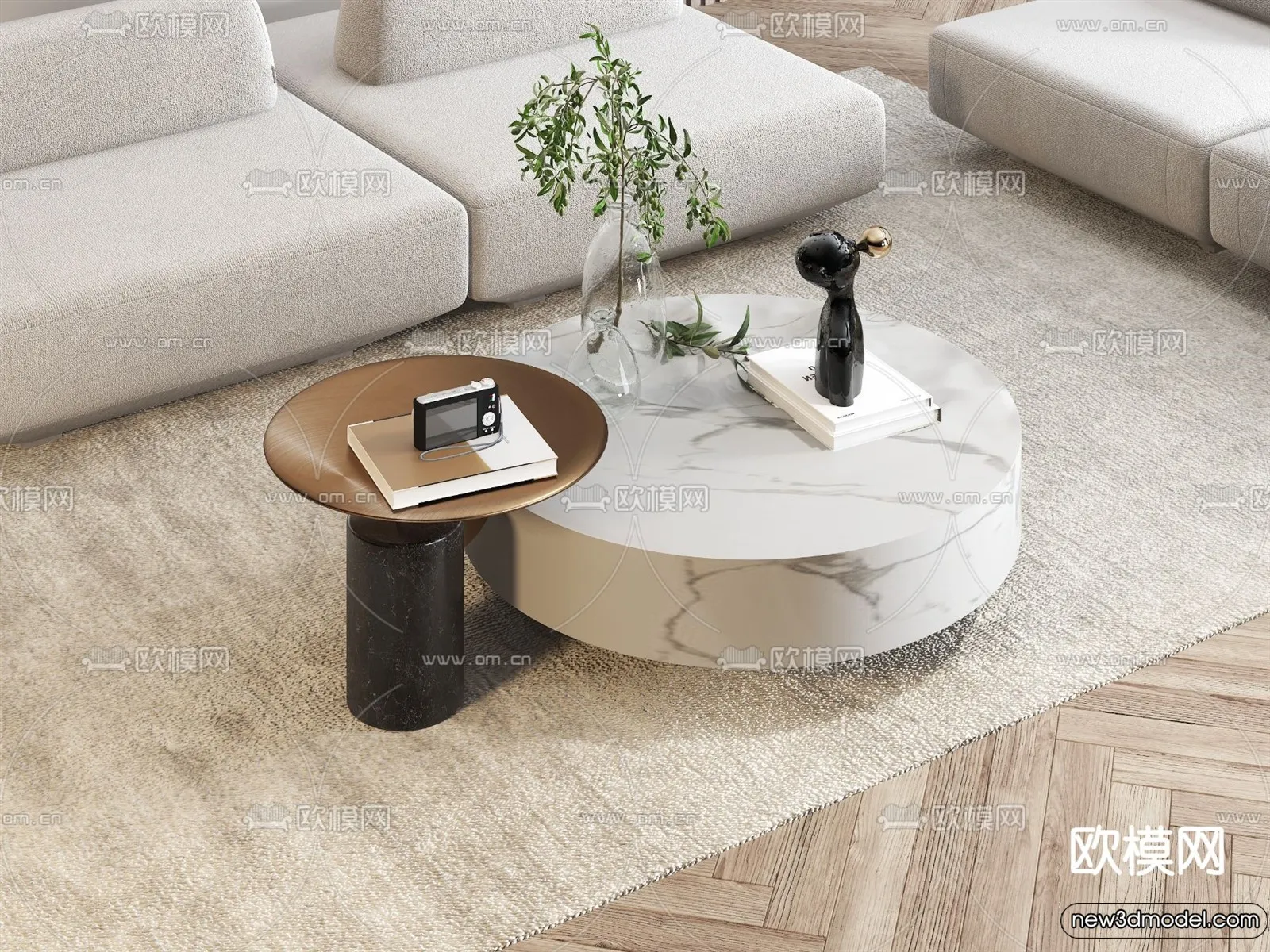 Coffee Table – 3D Models – 3D Furniture Models for Interior – 206