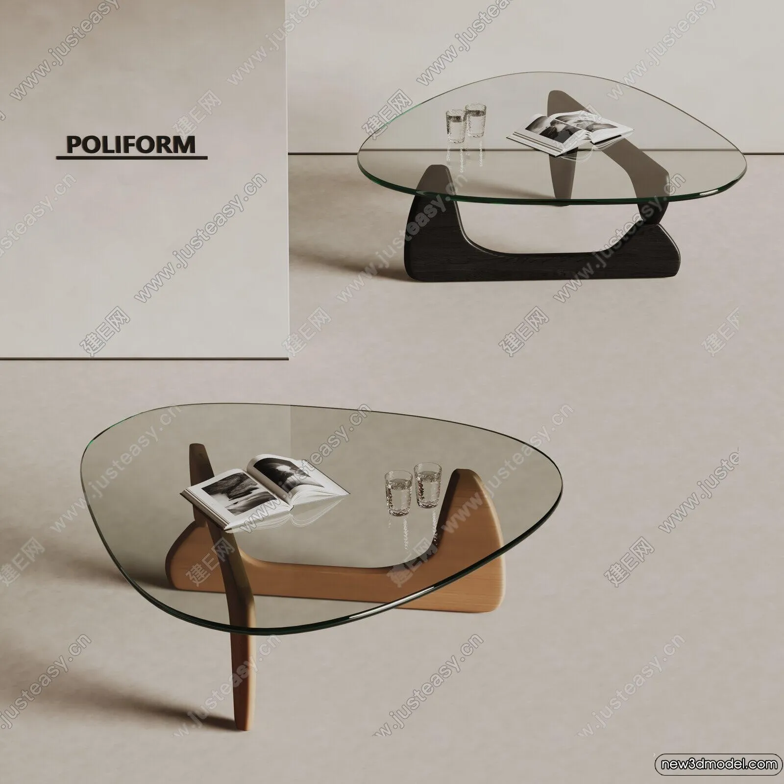 Coffee Table – 3D Models – 3D Furniture Models for Interior – 208