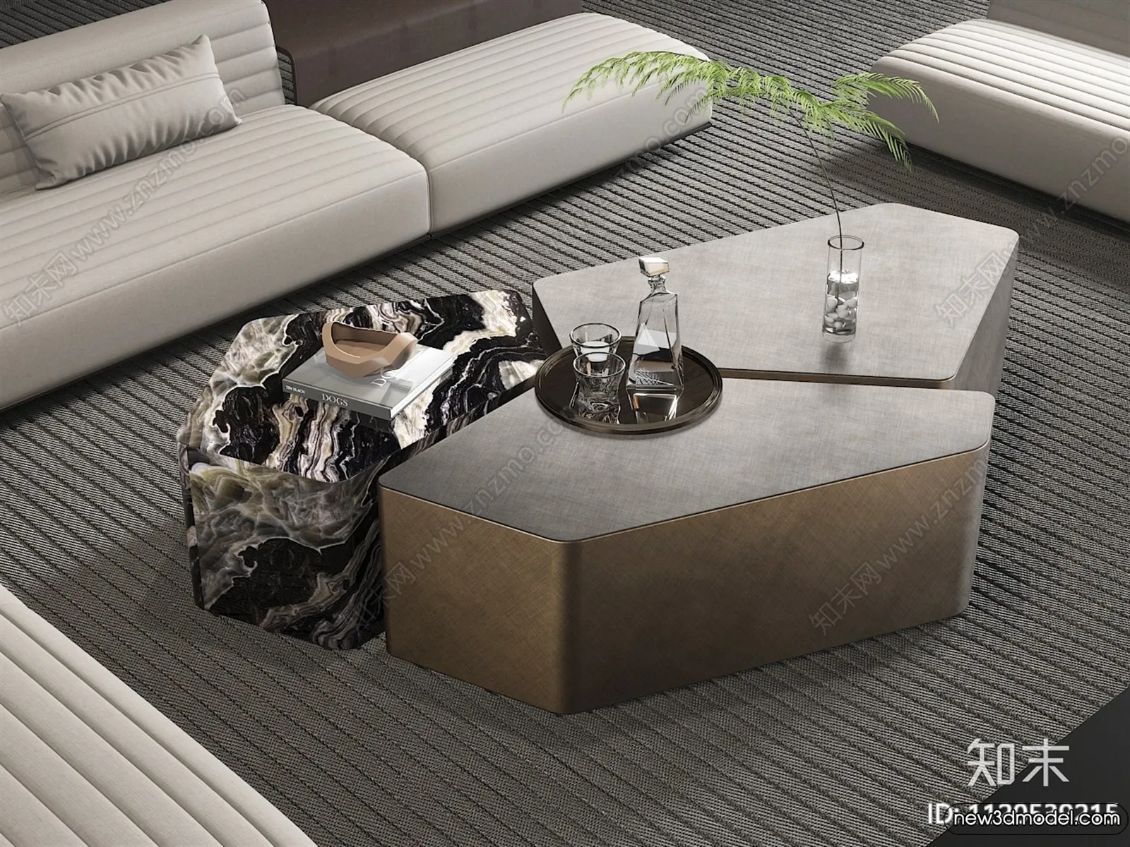 Coffee Table – 3D Models – 3D Furniture Models for Interior – 217