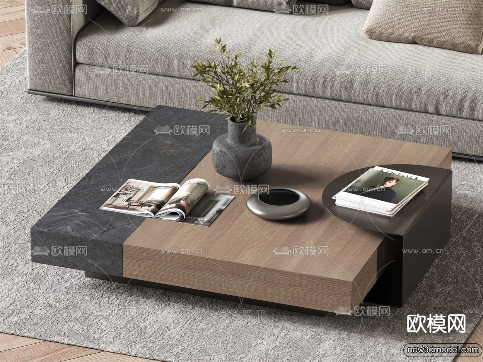 Coffee Table – 3D Models – 3D Furniture Models for Interior – 226