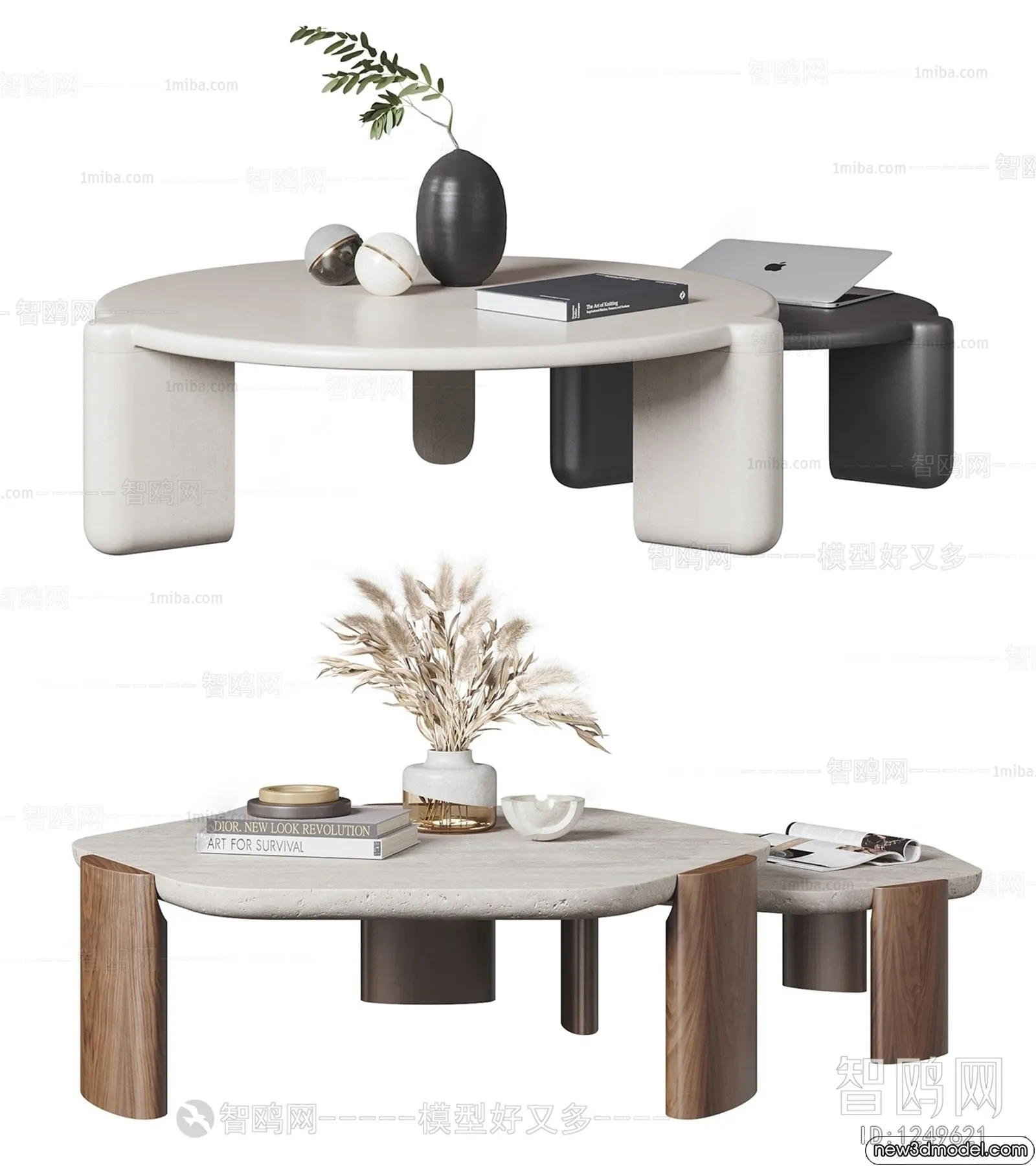 Coffee Table – 3D Models – 3D Furniture Models for Interior – 229