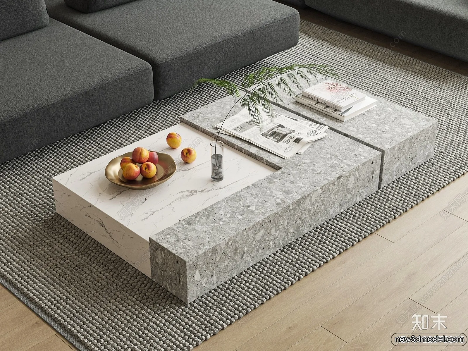 Coffee Table – 3D Models – 3D Furniture Models for Interior – 230