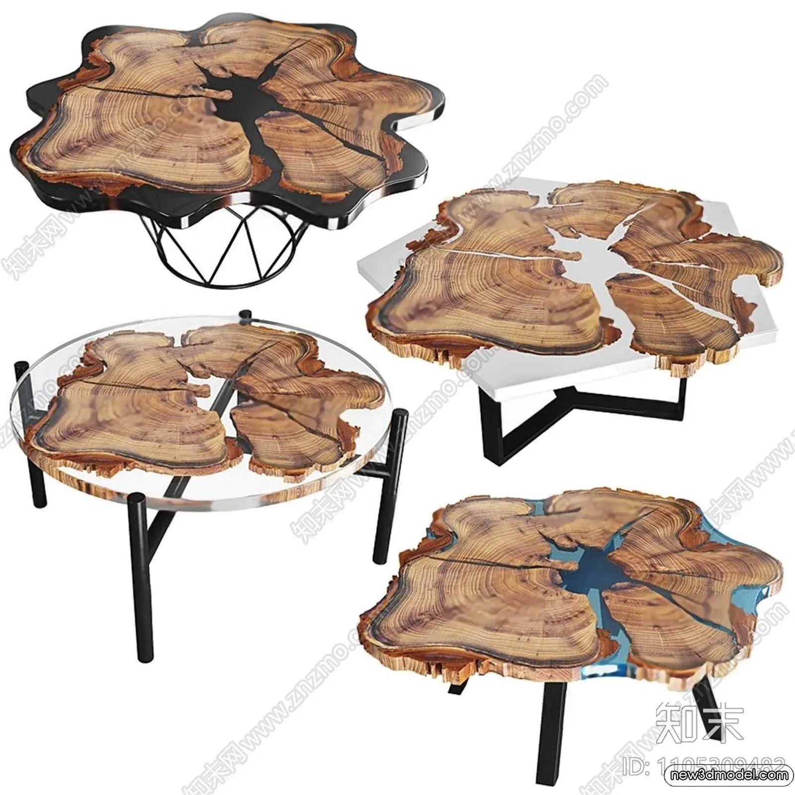 Coffee Table – 3D Models – 3D Furniture Models for Interior – 232