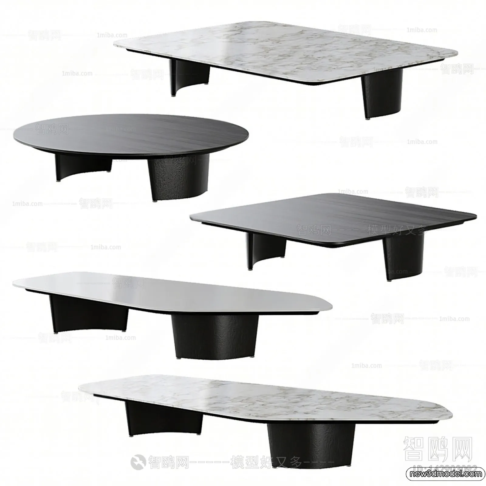 Coffee Table – 3D Models – 3D Furniture Models for Interior – 238