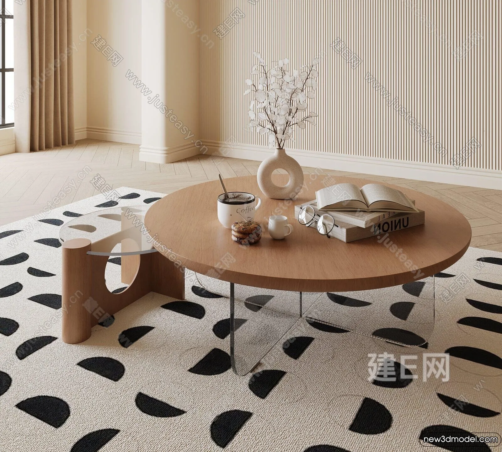 Coffee Table – 3D Models – 3D Furniture Models for Interior – 251