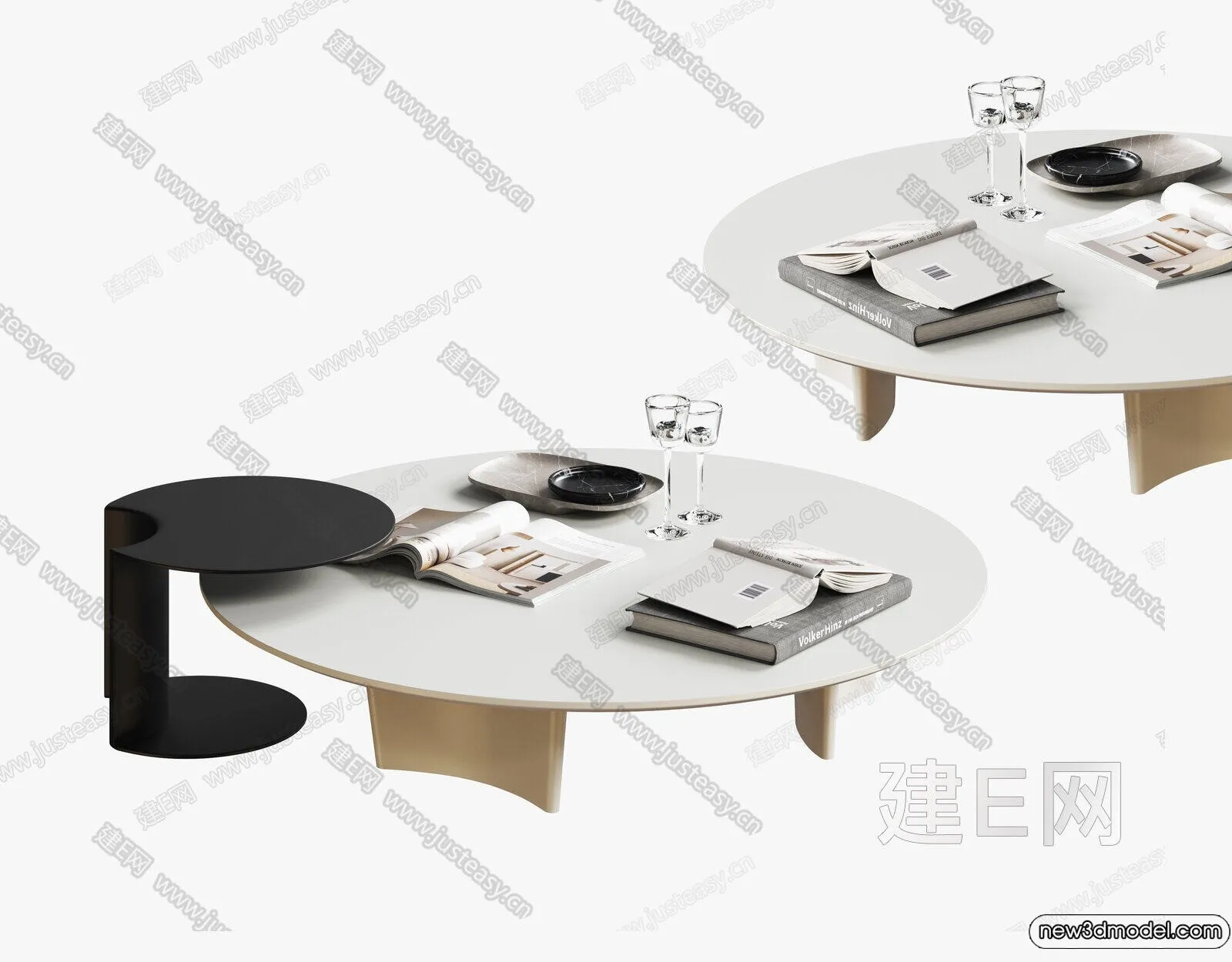 Coffee Table – 3D Models – 3D Furniture Models for Interior – 252