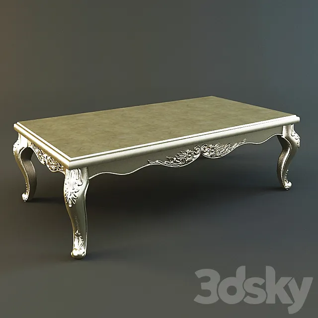 Coffee table 3DS Max Model