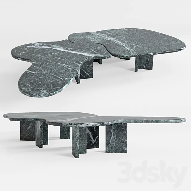 Coffee table 3DS Max Model