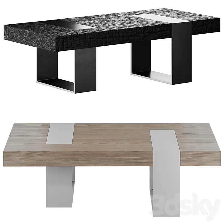 Coffee table 3DS Max