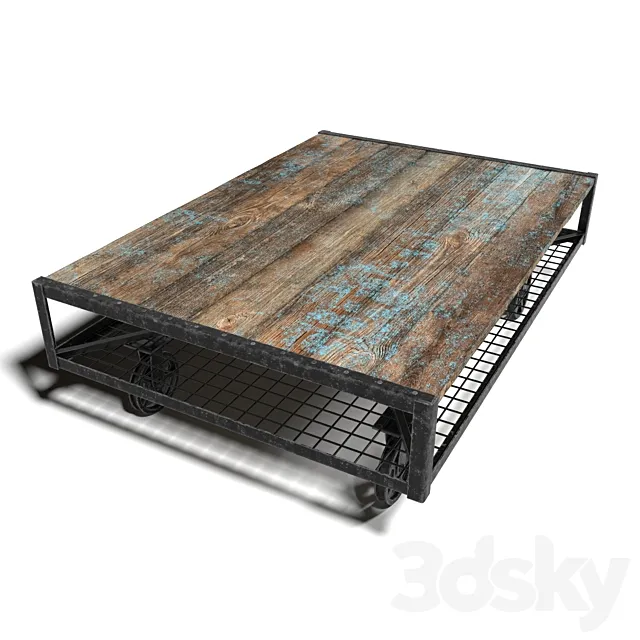 Coffee table _ Loft 3DSMax File