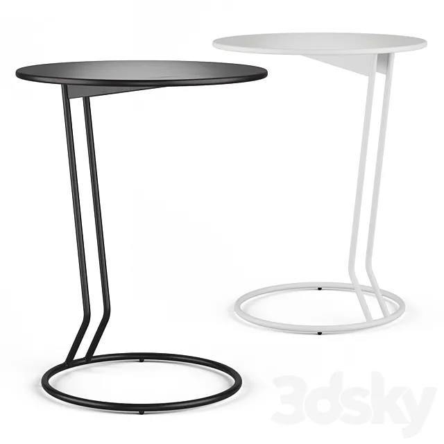 Coffee table Boggie Softline 3DS Max Model