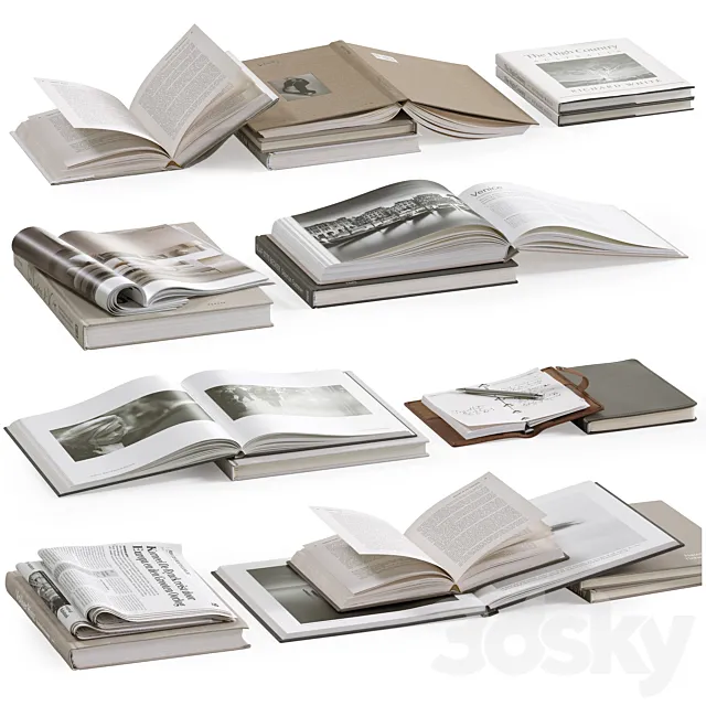 Coffee Table Books 2 3ds Max