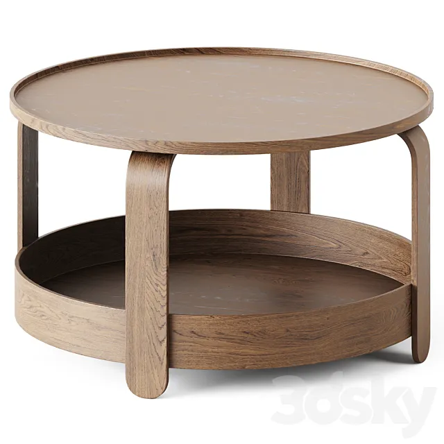 Coffee Table Borgeby by Ikea 3DS Max Model