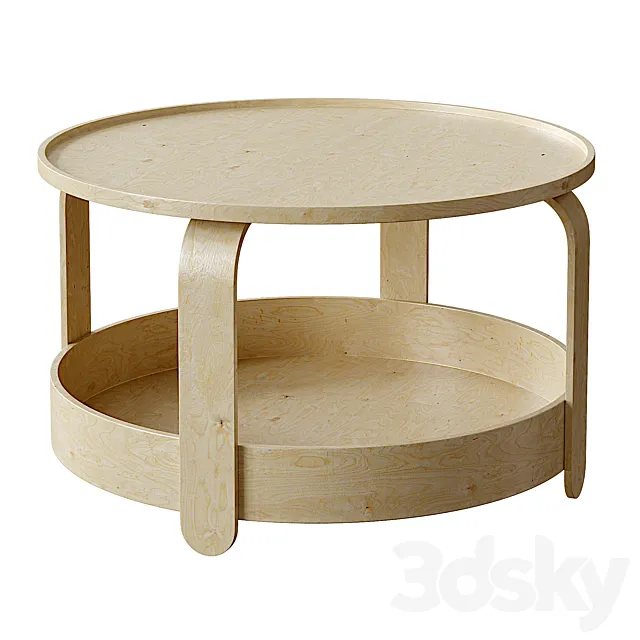 Coffee Table Borgeby by Ikea 3dsMax Model