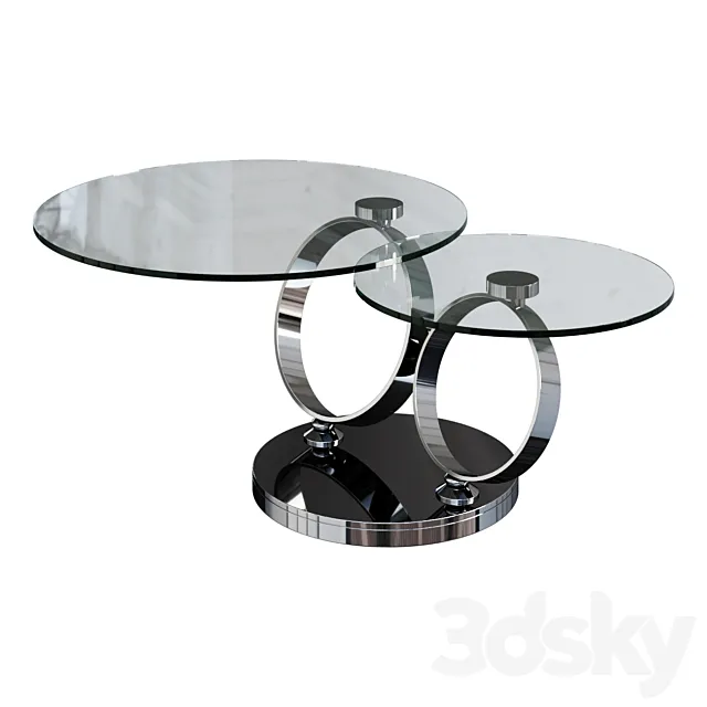 Coffee table C8041 coffee table 3ds Max