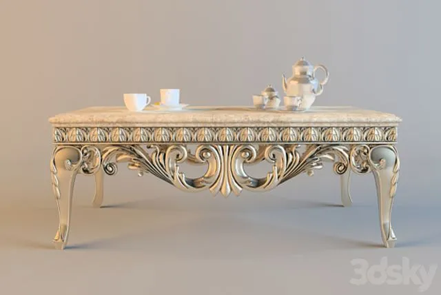 Coffee table classics 3dsMax Model
