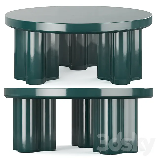 Coffee table Clint Corner Design 3ds Max