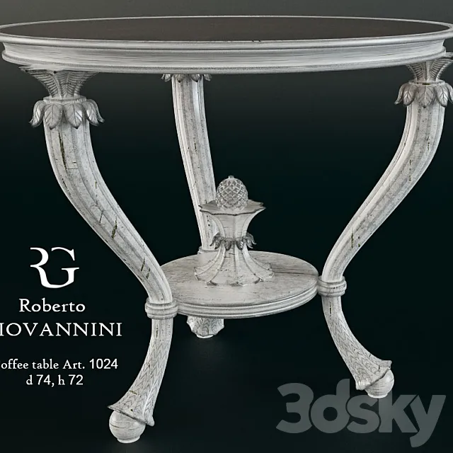 Coffee Table Coffee table Roberto Giovannini 3DS Max Model