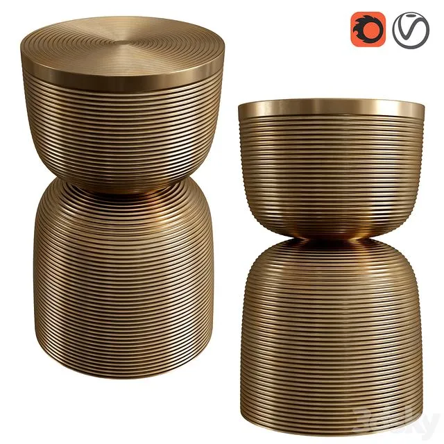 Coffee table Cork Dantone Home 3dsMax Model