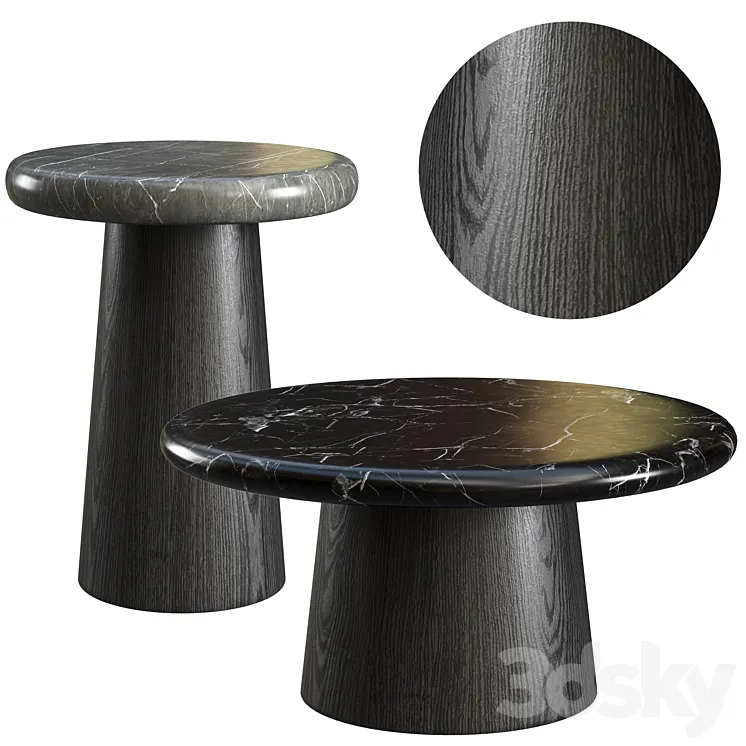 Coffee table Cosmorelax Piazza Set 3DS Max