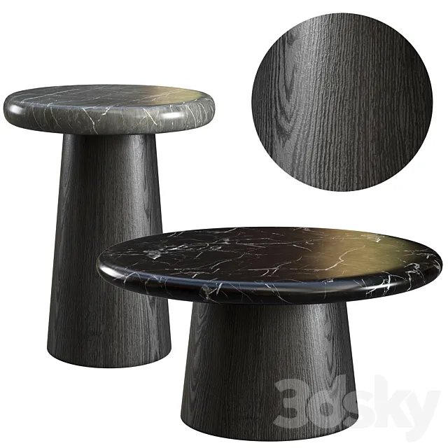 Coffee table Cosmorelax Piazza Set 3DSMax File