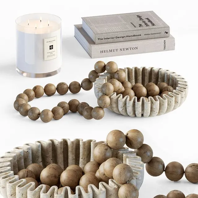 Coffee table decor 03 3dsMax Model