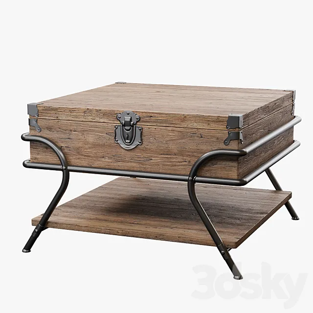 Coffee table DIALMA BROWN 3ds Max