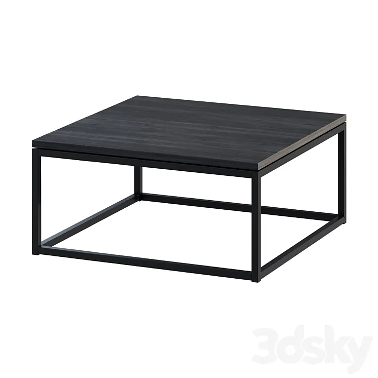 Coffee table ETHNICRAFT THIN SALONTAFEL coffee table 3DS Max