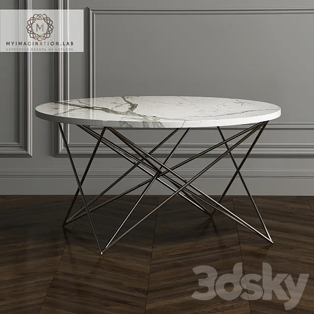 Coffee table from Myimagination.lab 3DSMax File