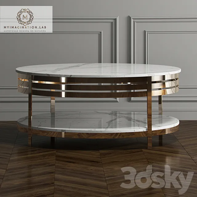 Coffee table from Myimagination.lab 3DSMax File