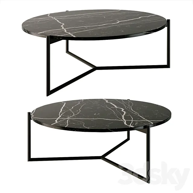 Coffee table Garda 3ds Max