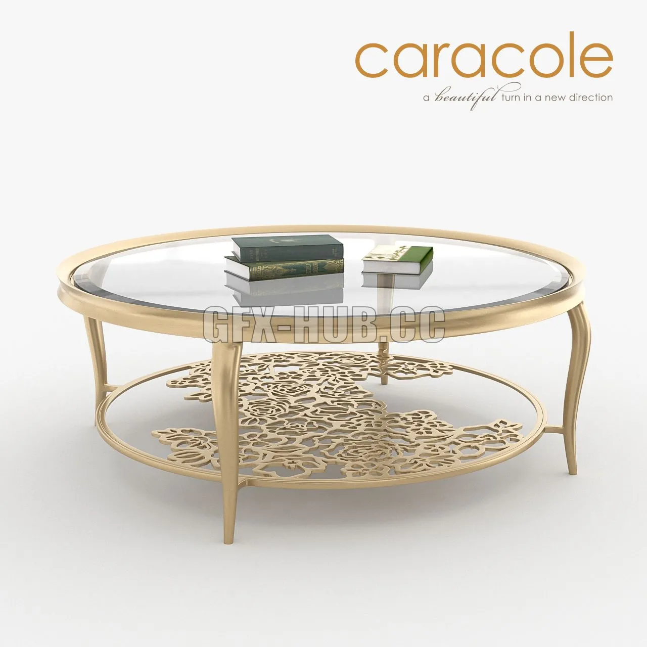 Coffee table Handpicked Caracole 3dsMax Model