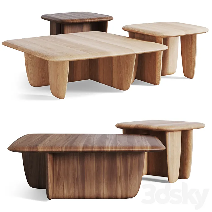 coffee table Iloss by La Redoute 3DS Max