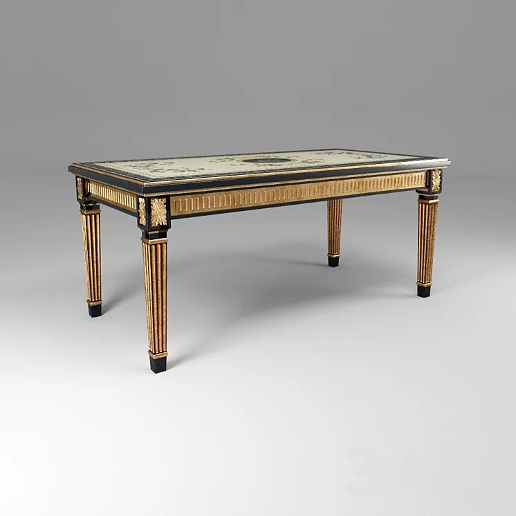 coffee table Kevin Cross 3DS Max