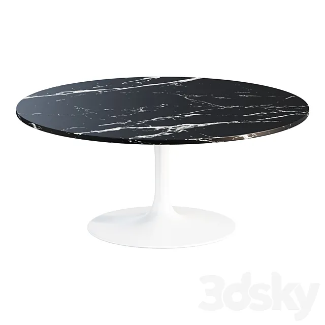 Coffee table KNOLL SAARINEN TULIP SALONTAFEL coffee table 3ds Max