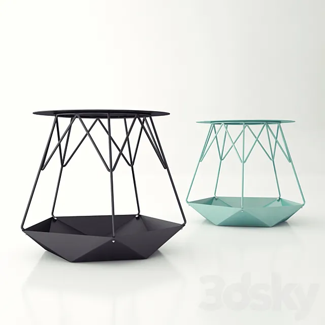 Coffee table KRATER 3DS Max Model